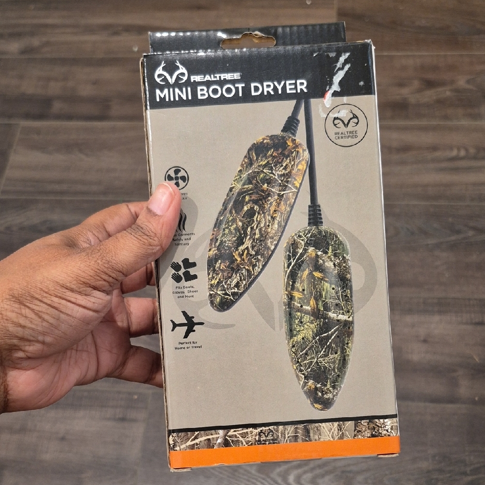 Realtree Mini Boot Dryer& Warmer NEW